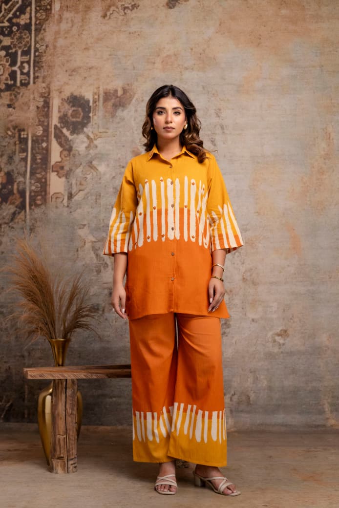 Yellow Batik